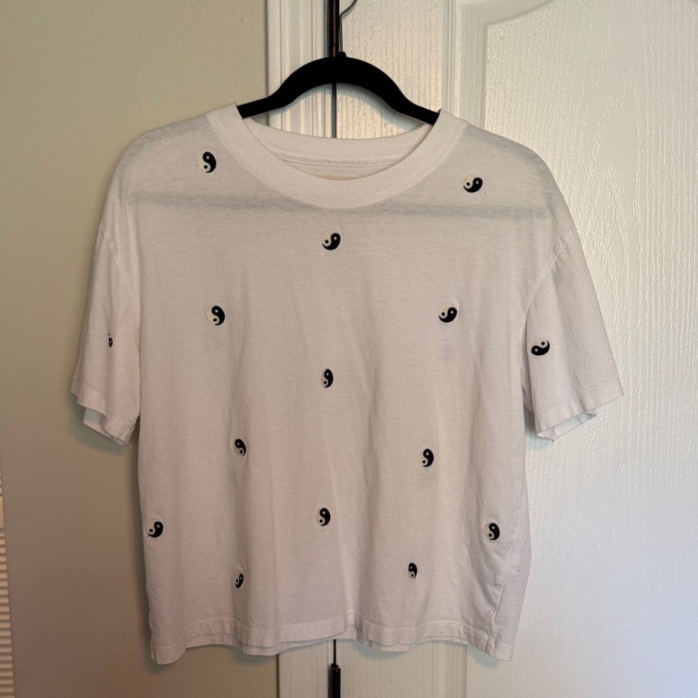 Madewell Embroidered Yin Yang Tee